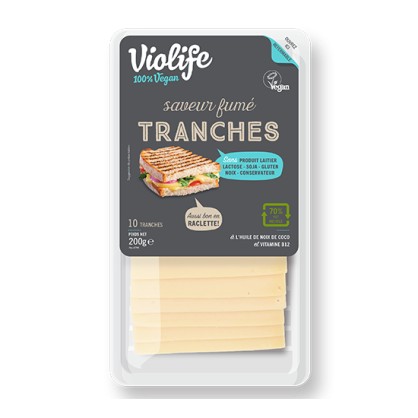 Violife Tranches saveur Fumé 200 gr