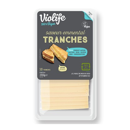 Violife Tranches Original saveur Emmental 200 gr