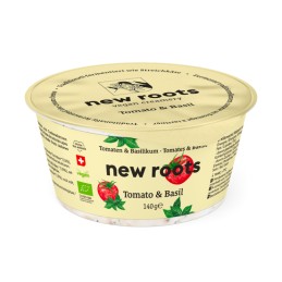 Vromage bio à tartiner Tomate & Basilic 140 gr - New Roots