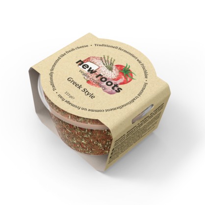Vromage bio frais Greek style 115 gr - New Roots