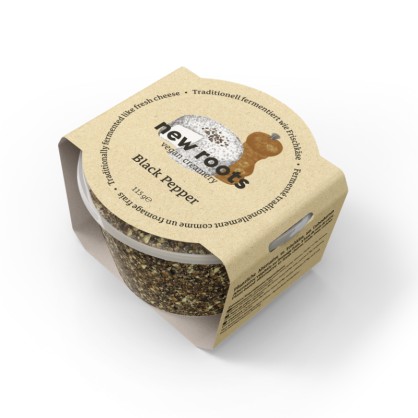 Vromage bio frais Poivre Noir 115 gr - New Roots