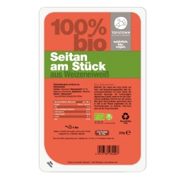 Seitan bio en bloc 200 gr - Tofutown