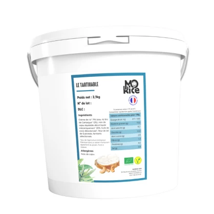 Le Tartinable  (Petit Frais Nature à tartiner) BIO 2.1 kg - Morice