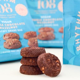 Biscuits Double Chocolat Noisette BIO 135 gr - Rhythm108