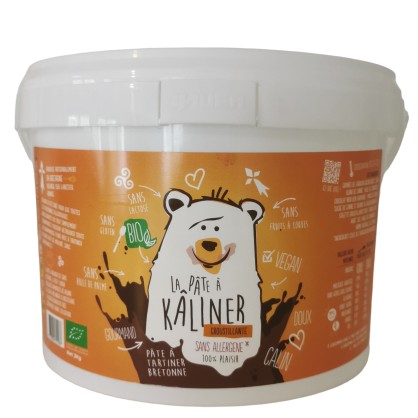 La pâte à kâliner Croustillante - 1 seau de 3 kg - Kâliner