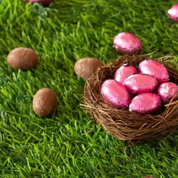 Mini Oeufs de Pâques Chocolat Truffe Noisettes BIO 500g - Rhythm108