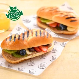 Petits Pains Natures Vegan 280 gr (8 x 35 gr) - La Fournée Dorée