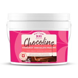 Chocoline - Pâte à tartiner bio Chocolat Noisette BIO 2 kg - Rhythm108