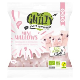 Mini guimauves vegan à la fraise BIO 80g - Not Guilty