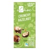 Tablette de chocolat bio vegan Crunchy Hazelnut 80 gr - iChoc