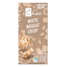 Tablette de chocolat bio vegan White Nougat Crisp 80 gr - iChoc