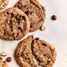 50 Cookies Noisettes pépites de chocolat noir 80g - Yumgo