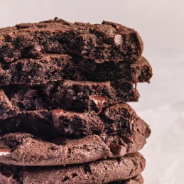50 Cookies Cacao pépites de chocolat noir 80g - Yumgo