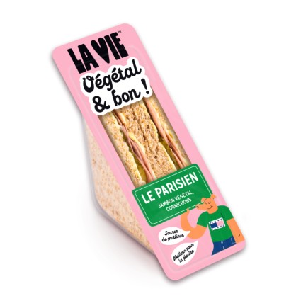 Sandwich Vegan - Le Parisien 145 gr - La Vie