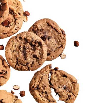 50 Cookies Noisettes pépites de chocolat noir 80g - Yumgo