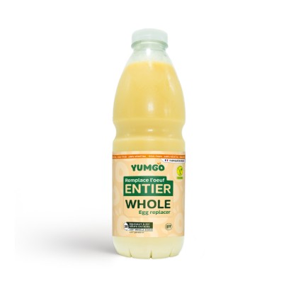 Alternative à l'oeuf ENTIER - 1 x 1L - Yumgo
