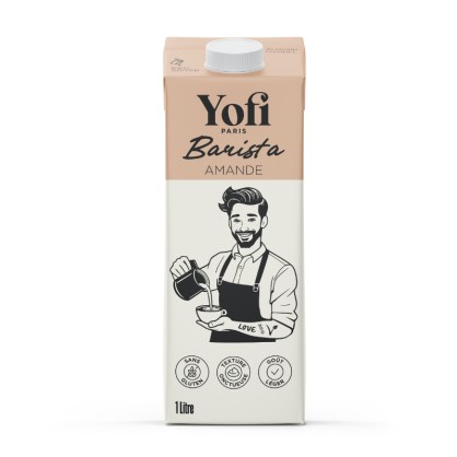 Boisson végétale Amande Barista 1L - Yofi