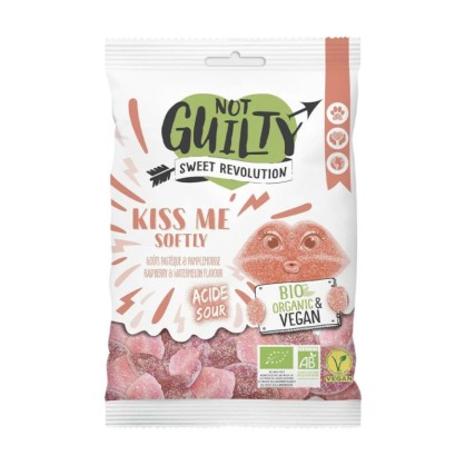 Bonbons acidulés Kiss Me BIO 100g - Not Guilty