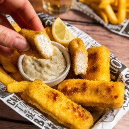 Bâtonnets panés de la mer 180 gr - Happyvore