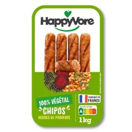 Chipolatas végétales 1kg - Happyvore