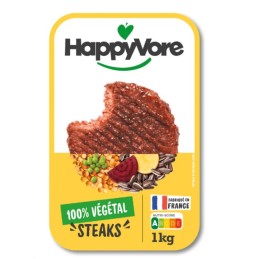 Steaks végétaux 1kg - Happyvore