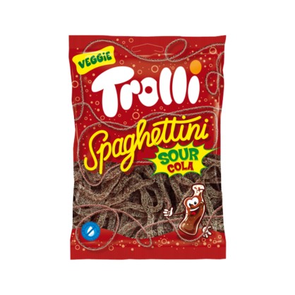 Sachet Spaghettini Cola Acidulé 100 gr - Trolli